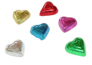 Chocolate Hearts - Premium - Assorted - Click Image to Close